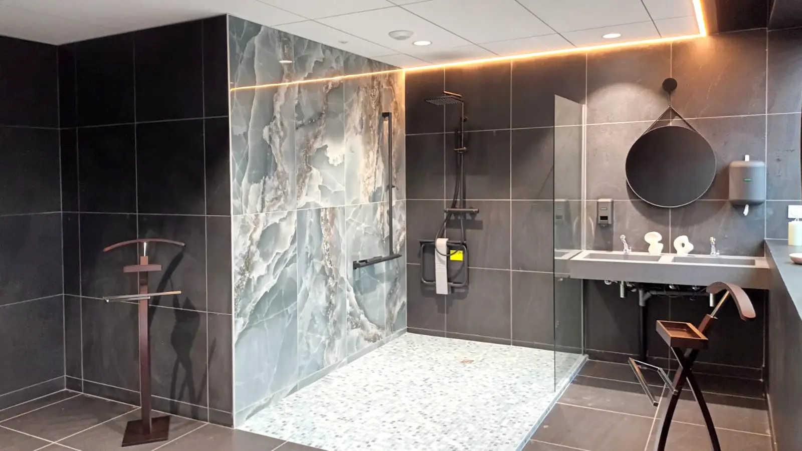 espace sauna infrarouge à la loctaion